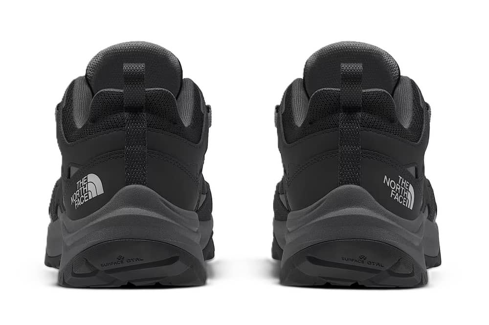 The North Face Men's Hedgehog 3 Waterproof Shoes in Black/Asphalt Grey - Image 3 of 4