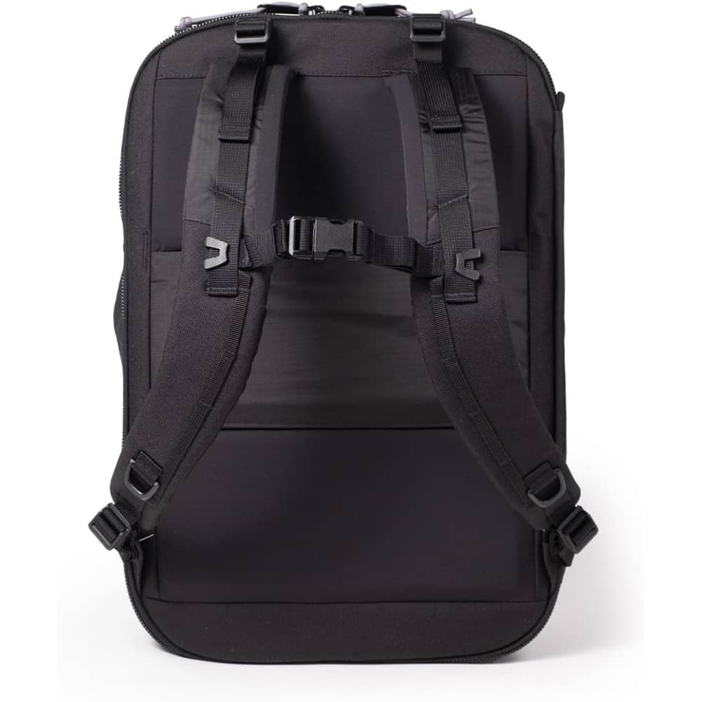 Topo Designs Global Travel Backpack in Black/Black - Image 2 of 2