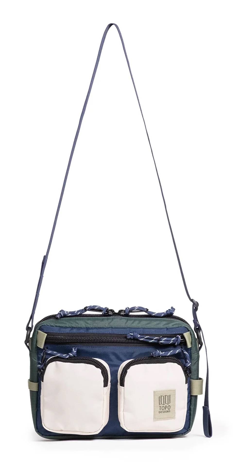 Topo Designs Block Bag in Forest/Bone White - Image 1 of 2