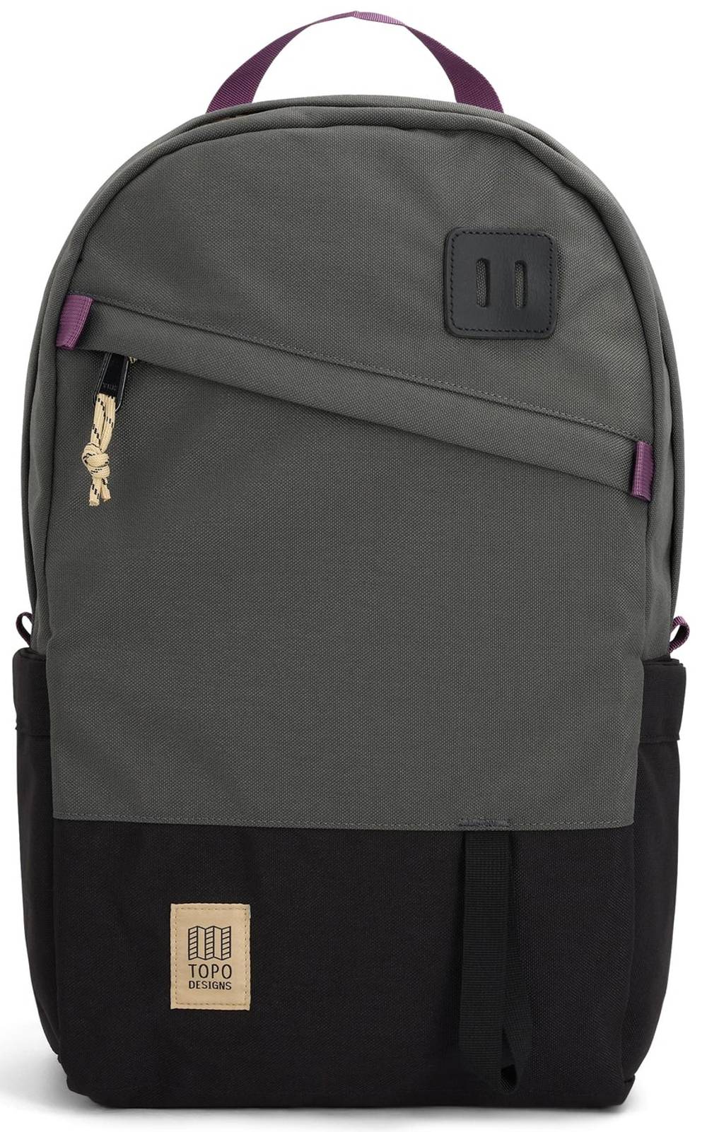Topo Designs Daypack Classic in Asphalt/Black - Image 2 of 3