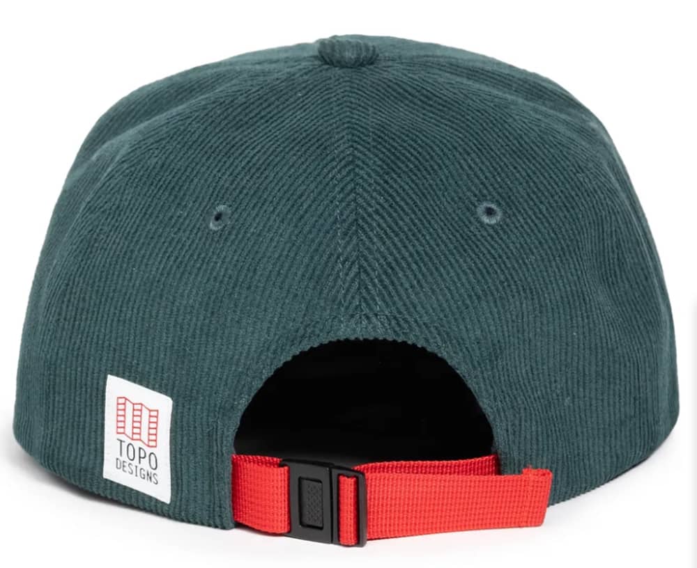 Topo Designs Corduroy Trucker Hat in Forest - Image 2 of 2