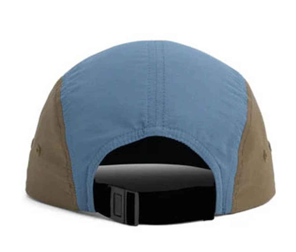 Topo Designs Nylon Camp Hat in Stone Blue Block - Image 3 of 3