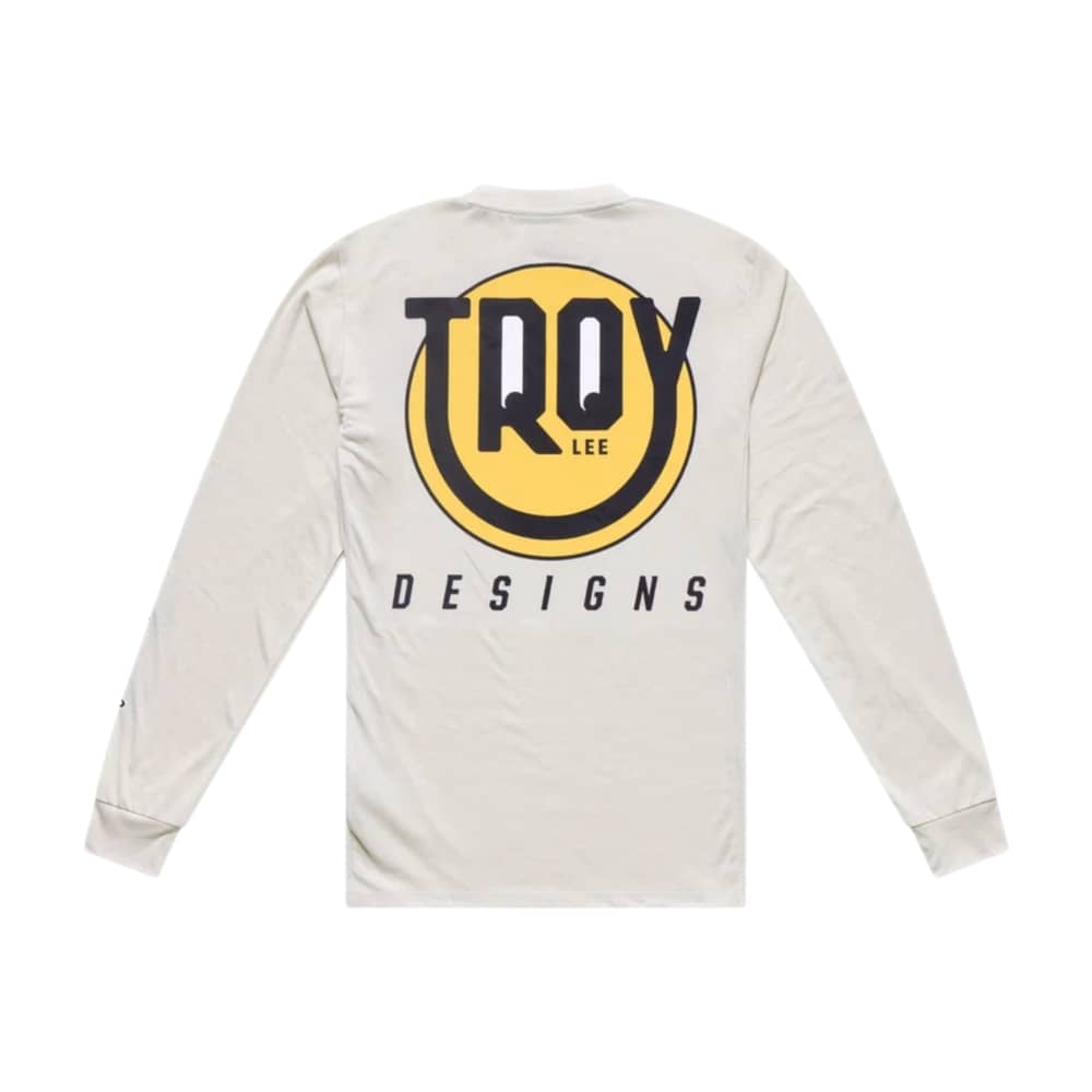 Troy Lee Designs Youth Skyline Ride LS Tee in Pumice - Image 2 of 2