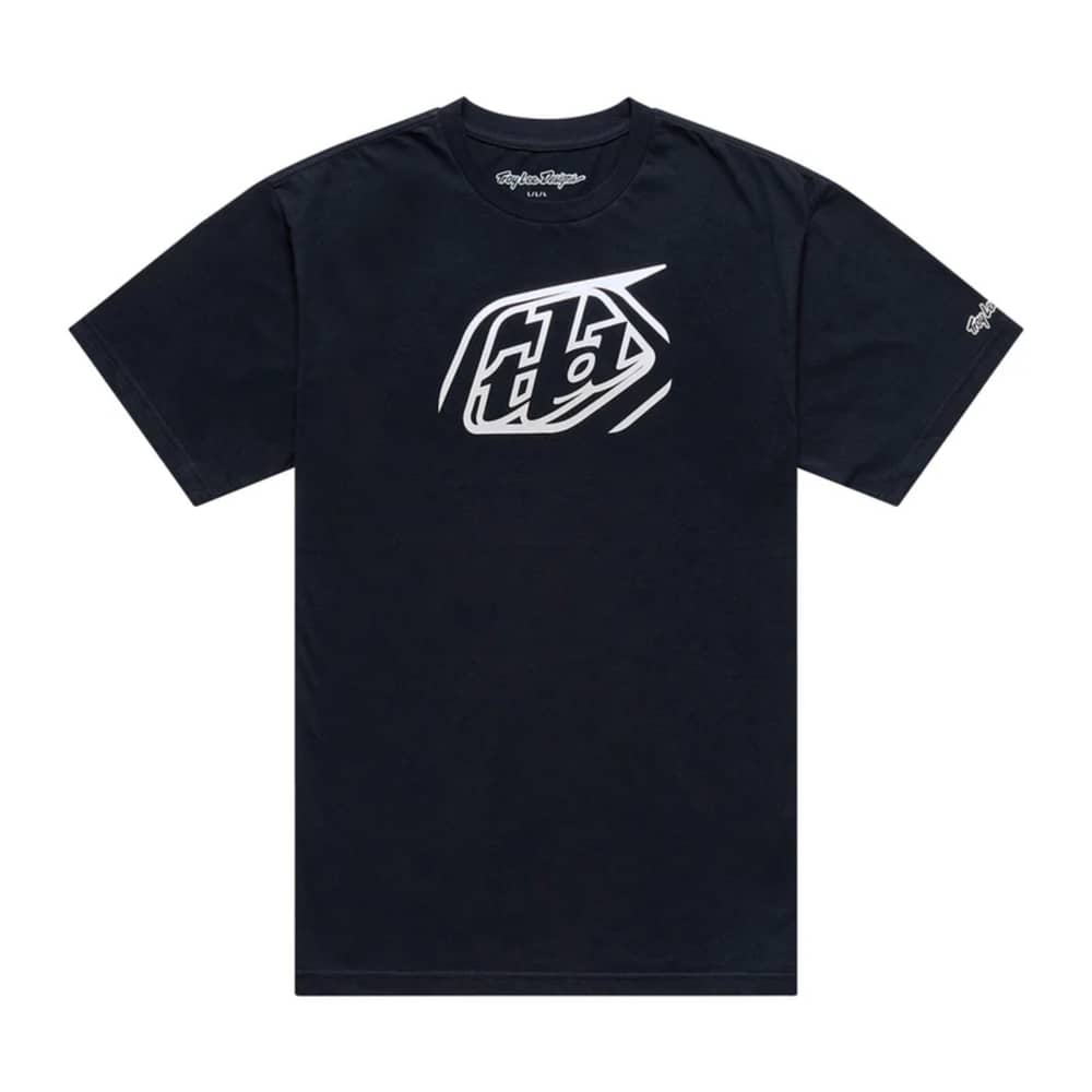 Troy Lee Designs Repeat SS Tee in Black - Image 3 of 4