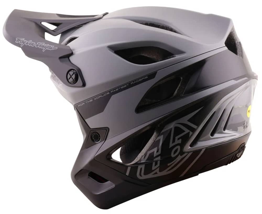 Troy Lee Designs Stage Stunt Helmet w/Mips in Roamer Gray - Image 2 of 6