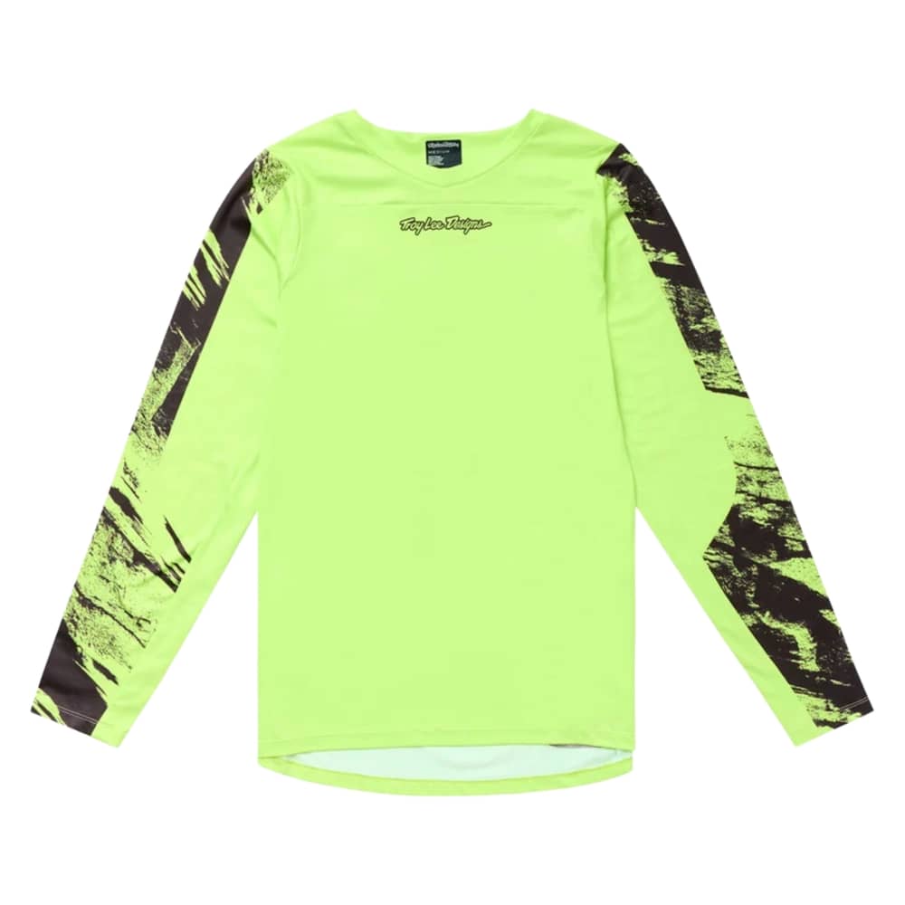 Troy Lee Designs Skyline Chill Jersey in Rockslide Glo Yellow - Image 3 of 10