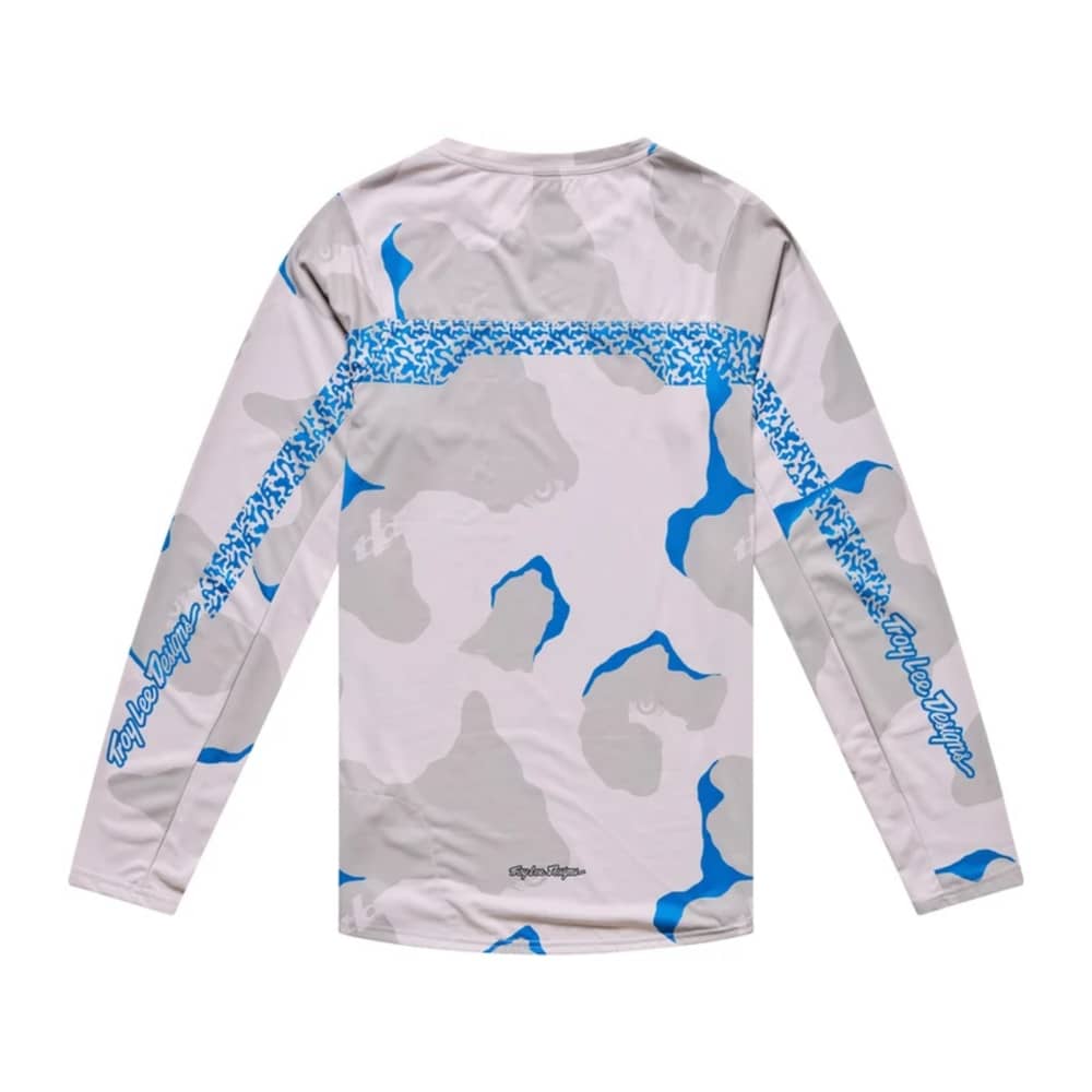 Troy Lee Designs Skyline Pro LS Jersey in Flow Camo Pumice - Image 2 of 3