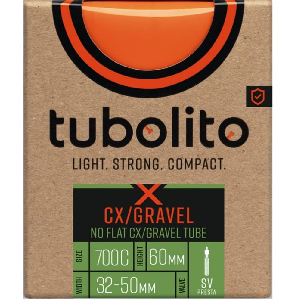 Tubolito X-Tubo CX/Gravel 700c Tube in Black - Image 1 of 2