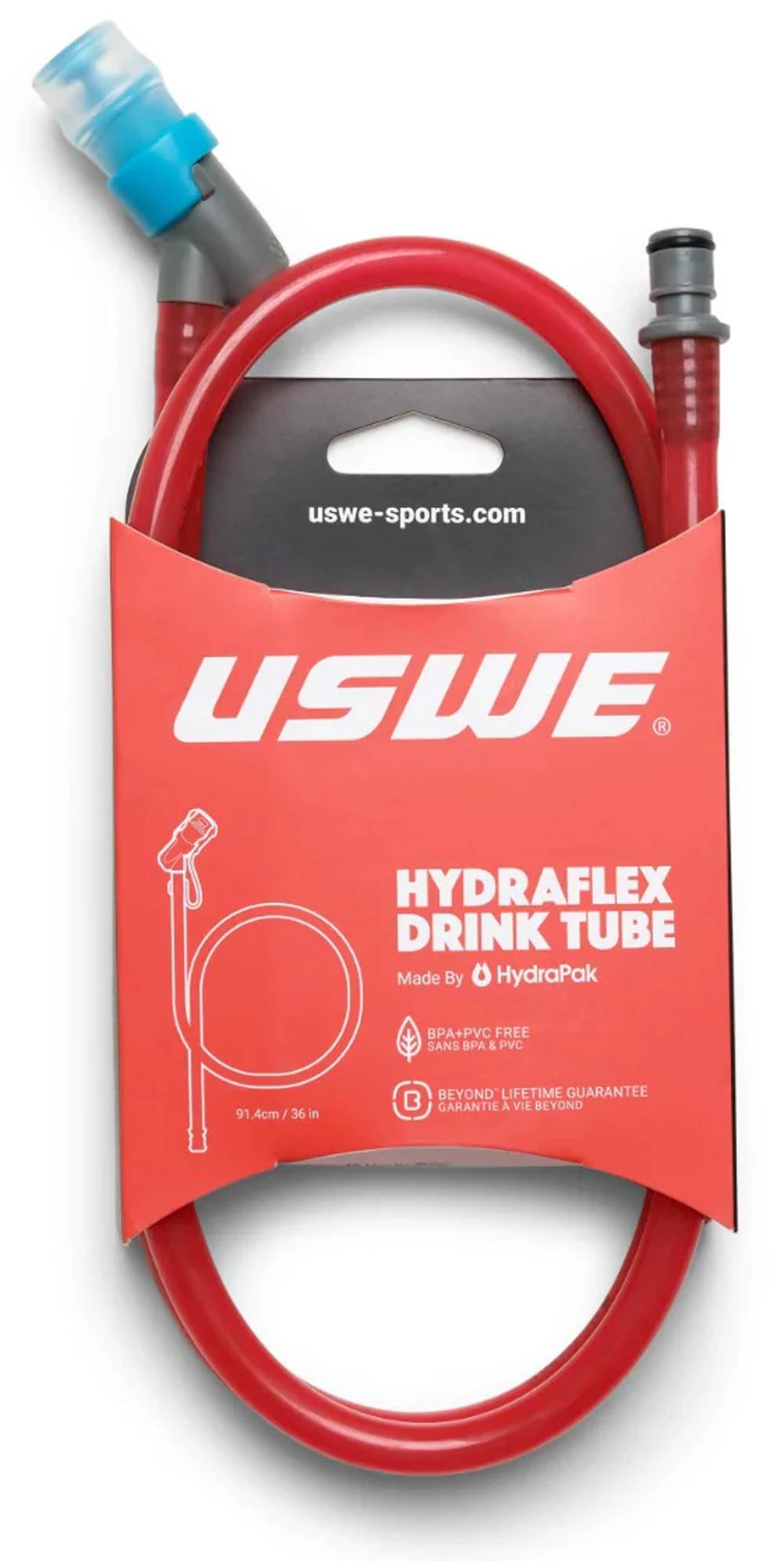 USWE Hydraflex Drink Tube Kit in Red - Image 1 of 1