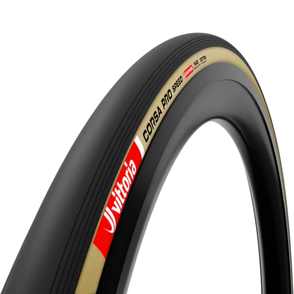 Vittoria Corsa Pro Speed 700c Tire in Black/Cotton Tan - Image 2 of 5