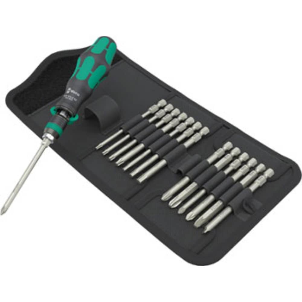 Wera Kraftform Kompakt 838 RA-R M Ratcheting Screwdriver Set - Image 1 of 1