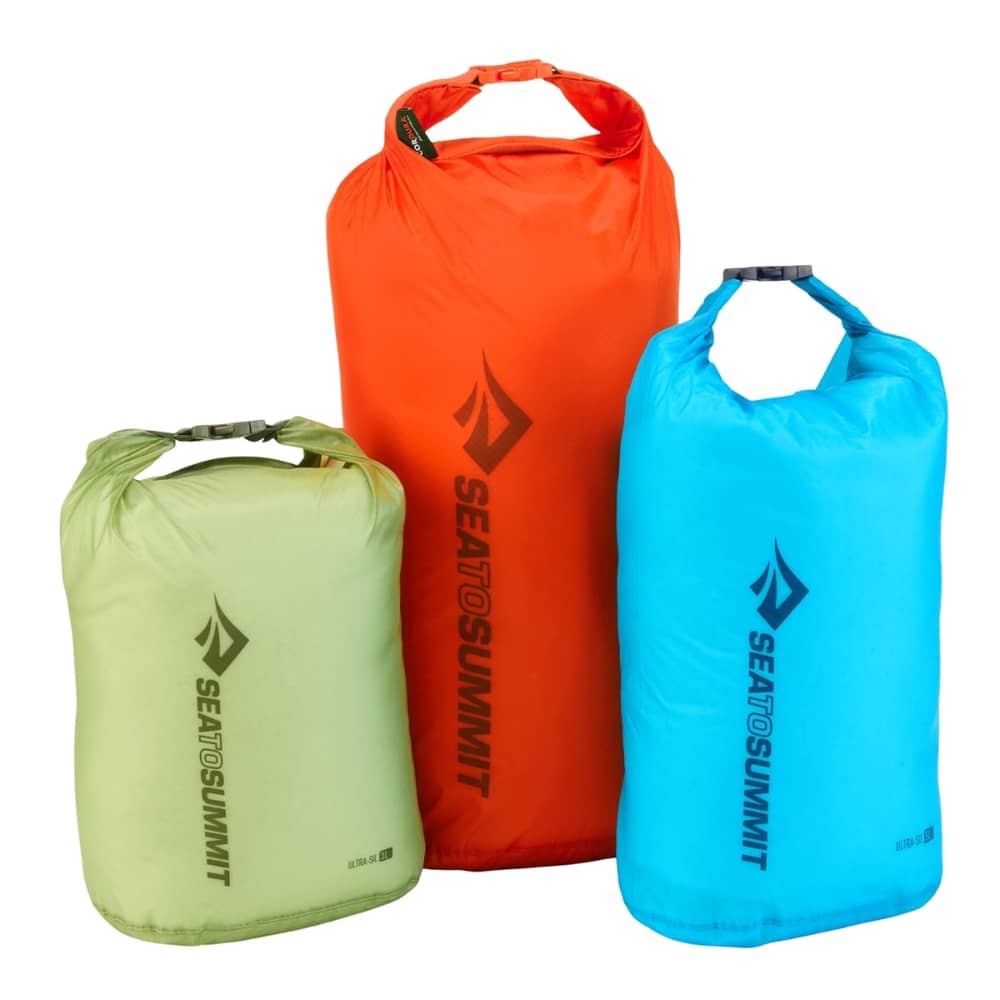 Sea To Summit Ultra-Sil Dry Bag Set Multi 3-sack in Green/Blue/Orange - Image 2 of 2