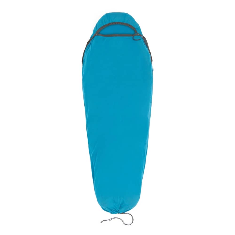 Sea To Summit Breeze Sleeping Bag Liner Insect Shield Pillow in Turkish Tile Blue - Image 1 of 3