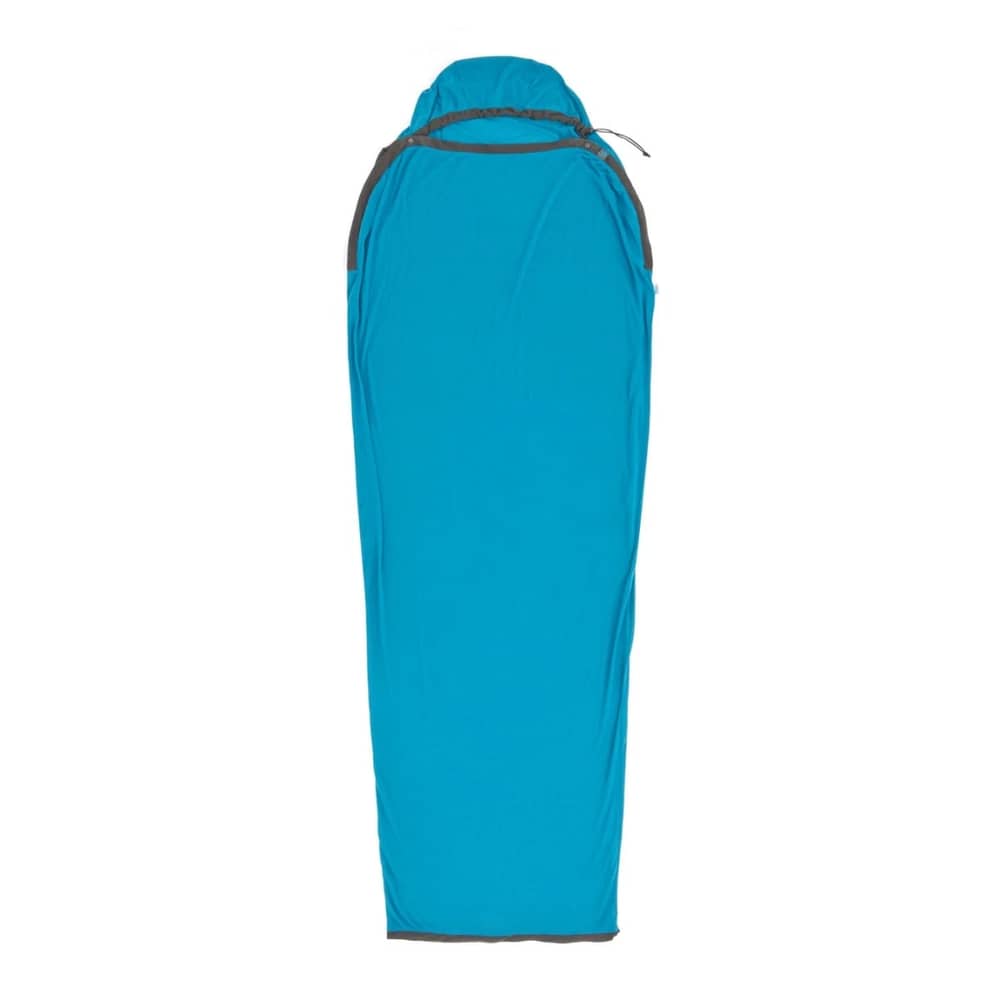 Sea To Summit Breeze Sleeping Bag Liner Insect Shield Pillow in Turkish Tile Blue - Image 2 of 3