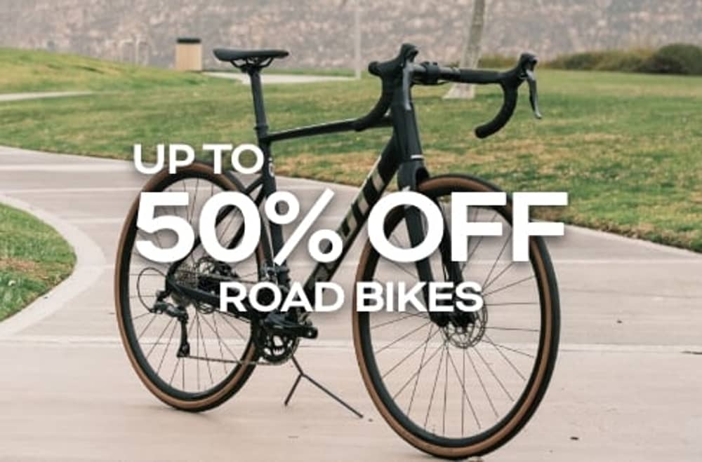 Road Bikes Up to 50% Off