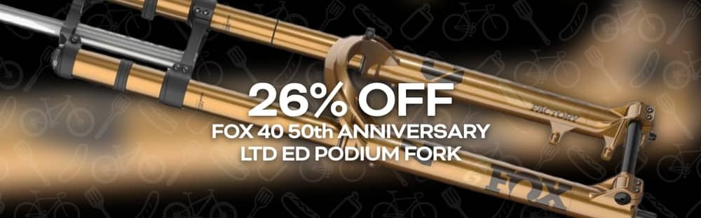 Fox 40 50th Anniversary LTD ED Podium Gold Fork