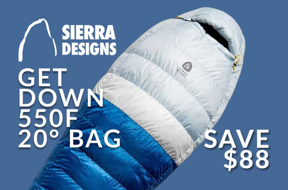 Sierra Designs Get Down 550F 20° Women's Sleeping Bag