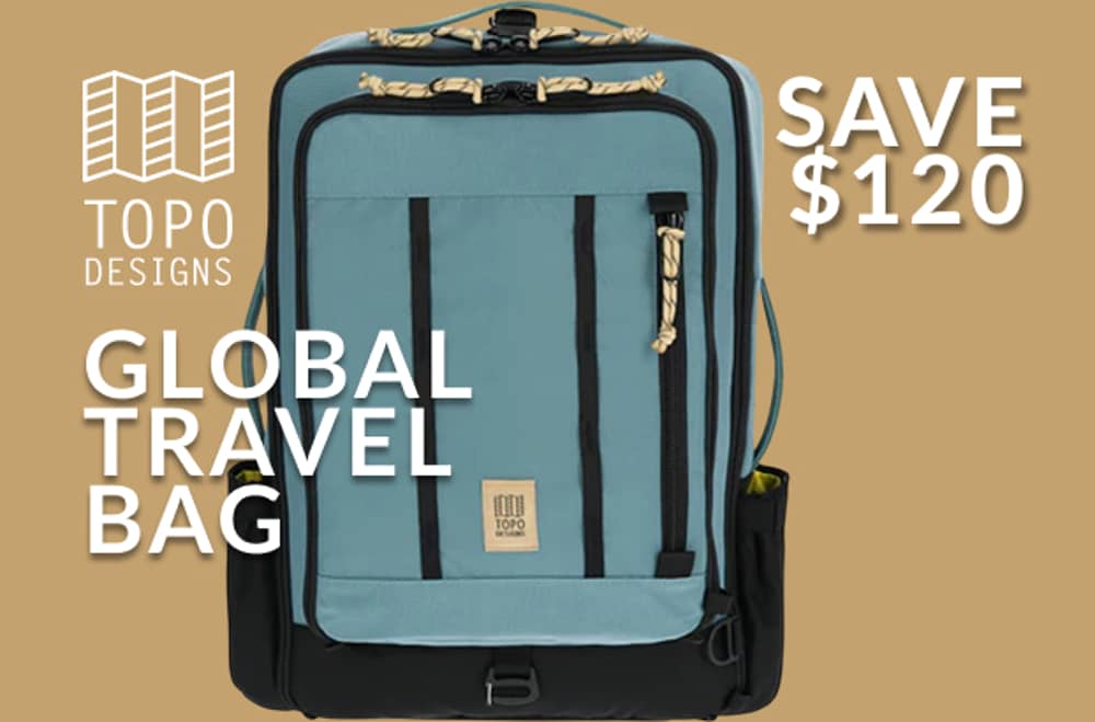 Topo Designs Global Travel Bag