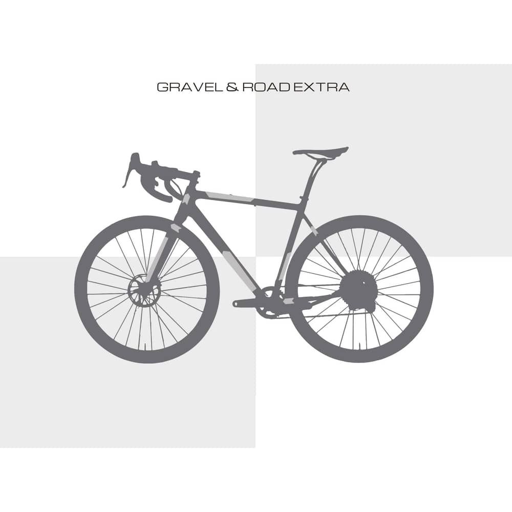 All Mountain Style Gravel/Road Frame Guard in Clear - Image 6 of 6