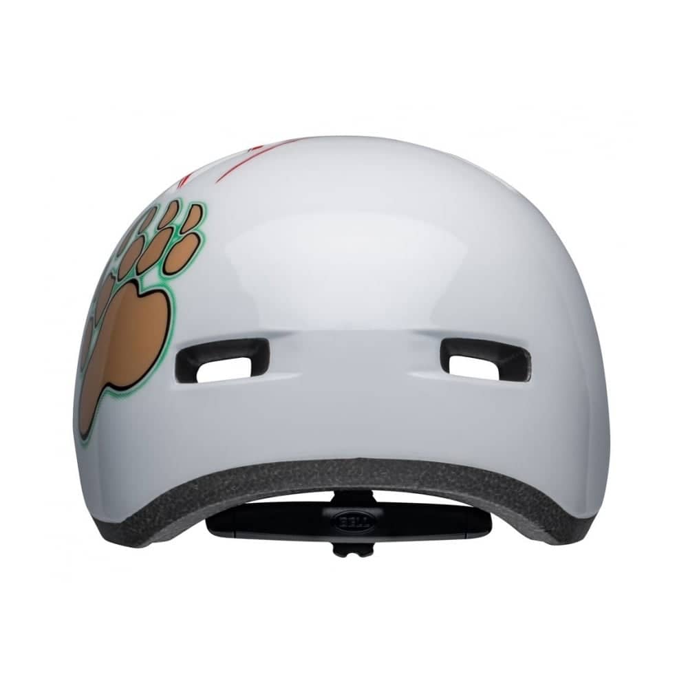 Bell Lil Ripper Toddler Helmet in Grizzly Gloss White - Image 4 of 5