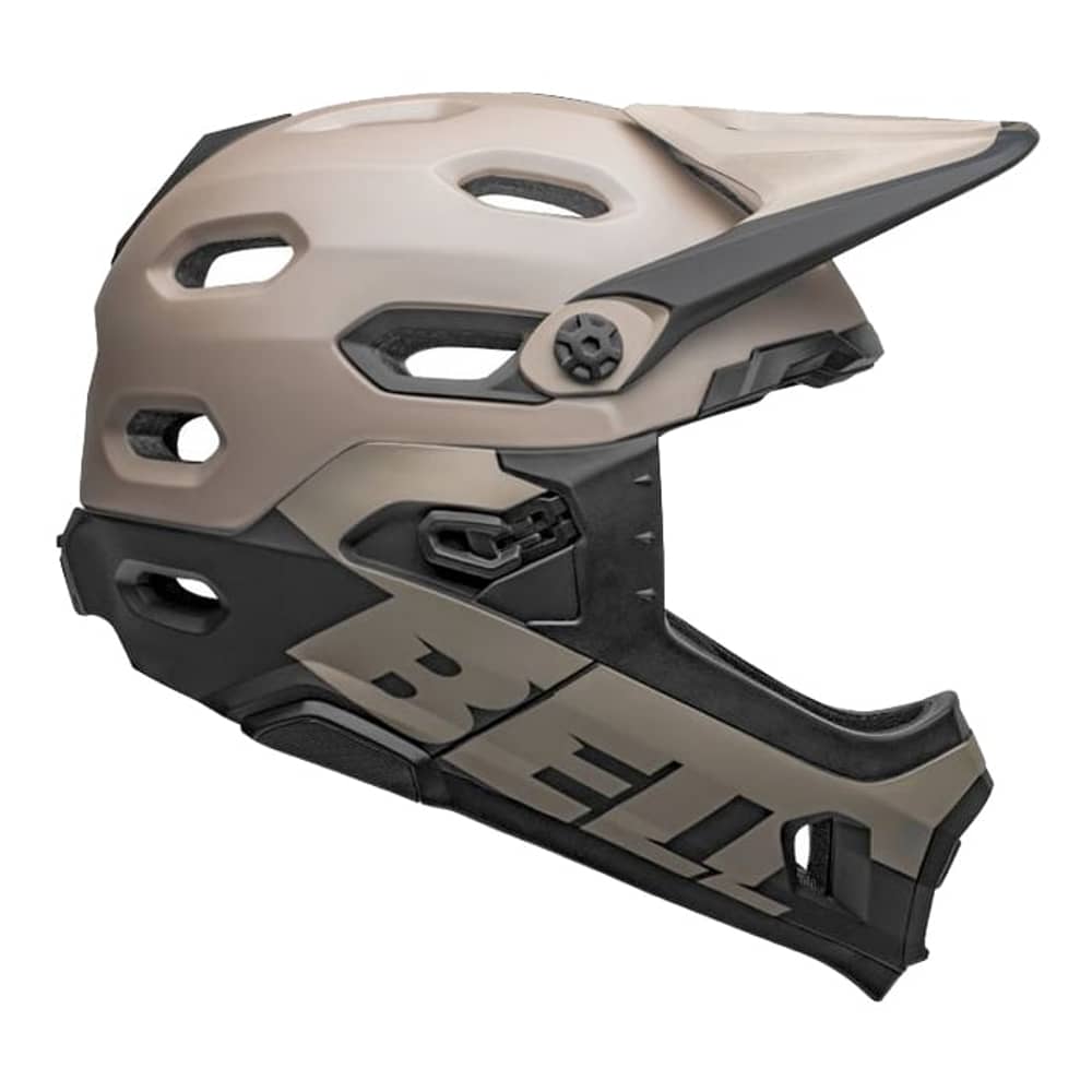 Bell Super DH Spherical Helmet in Matte/Gloss Sand/Black - Image 2 of 7