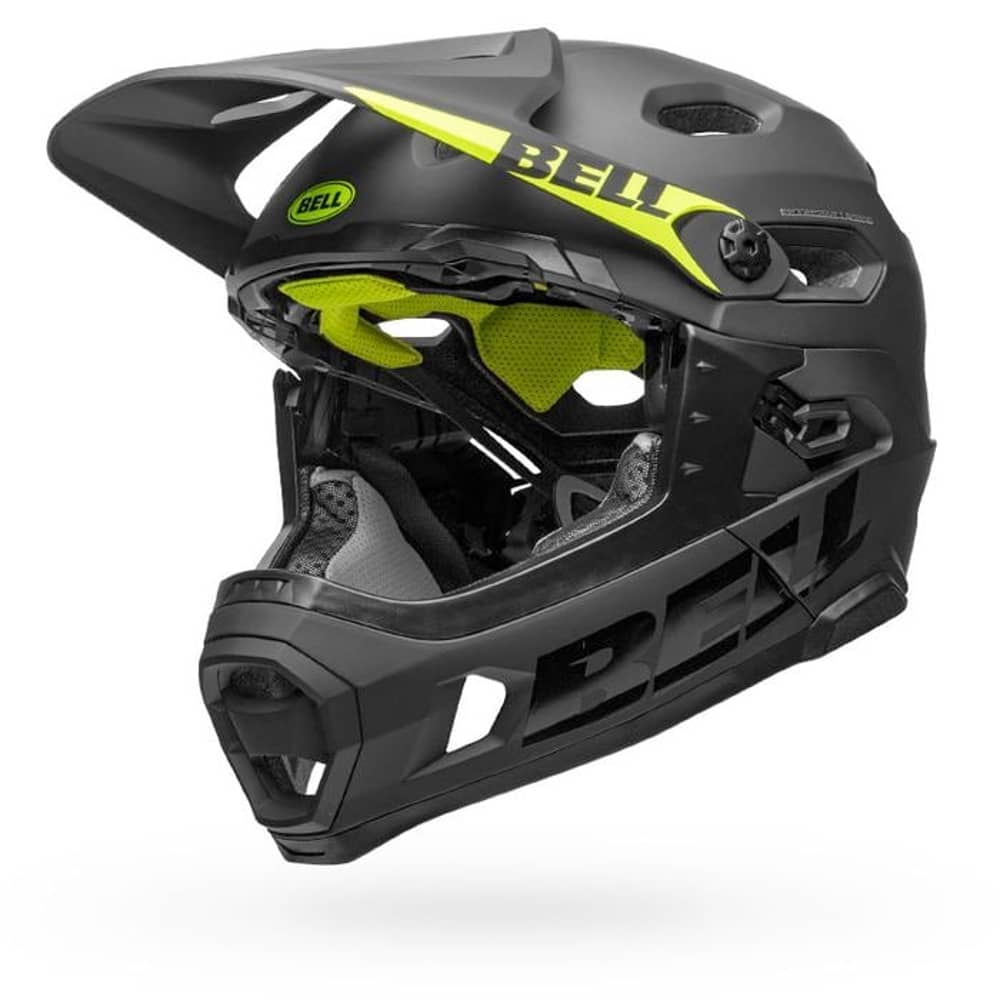 Bell Super DH Spherical Helmet in Matte/Gloss Black - Image 3 of 9