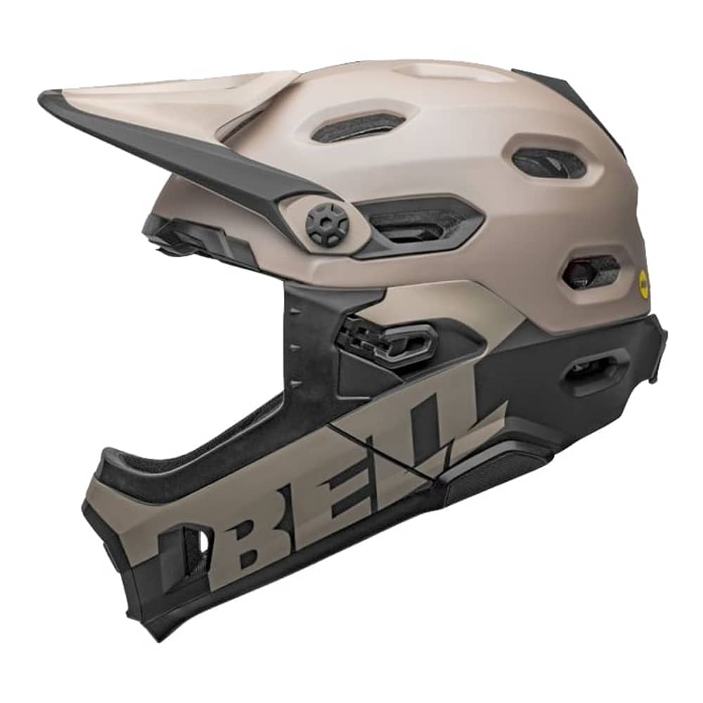 Bell Super DH Spherical Helmet in Matte/Gloss Sand/Black - Image 3 of 7