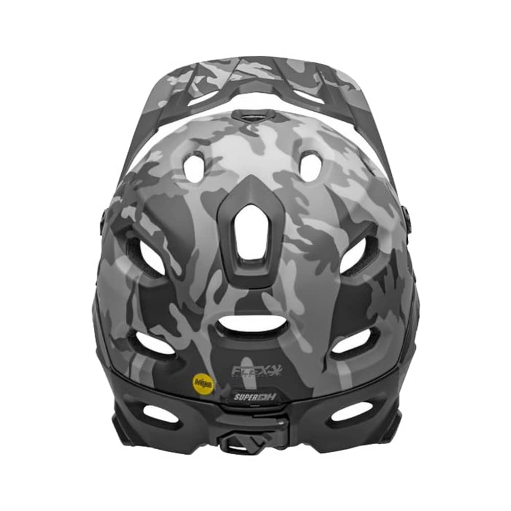 Bell Super DH Spherical Helmet in Matte/Gloss Black Camo - Image 4 of 7