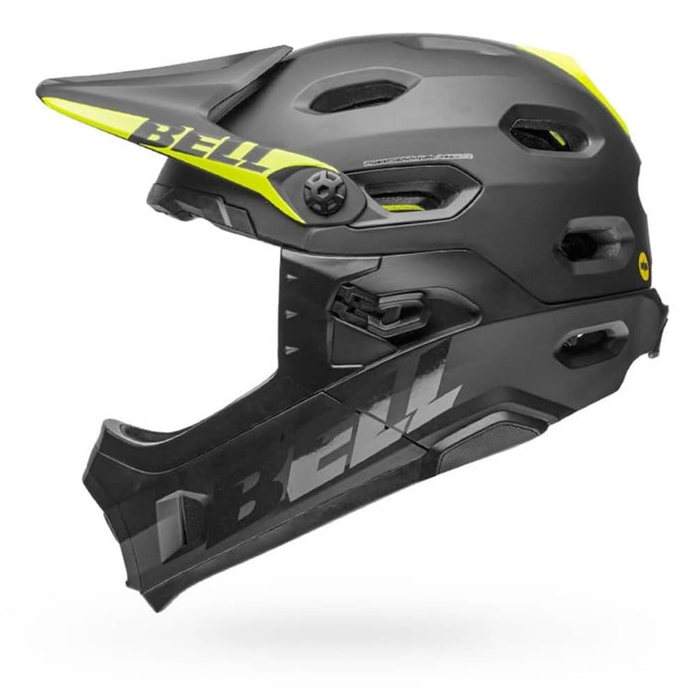 Bell Super DH Spherical Helmet in Matte/Gloss Black - Image 4 of 9