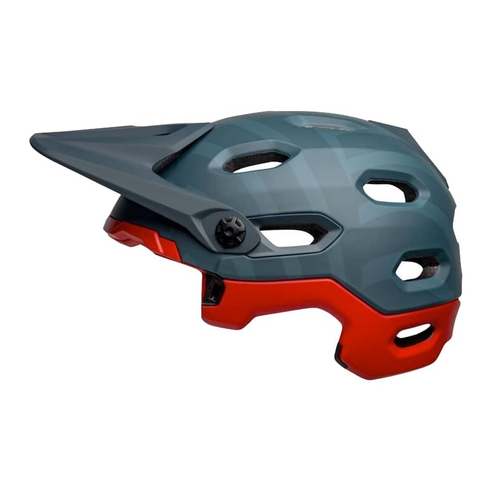 Bell Super DH Spherical Helmet in Blue/Crimson - Image 5 of 5