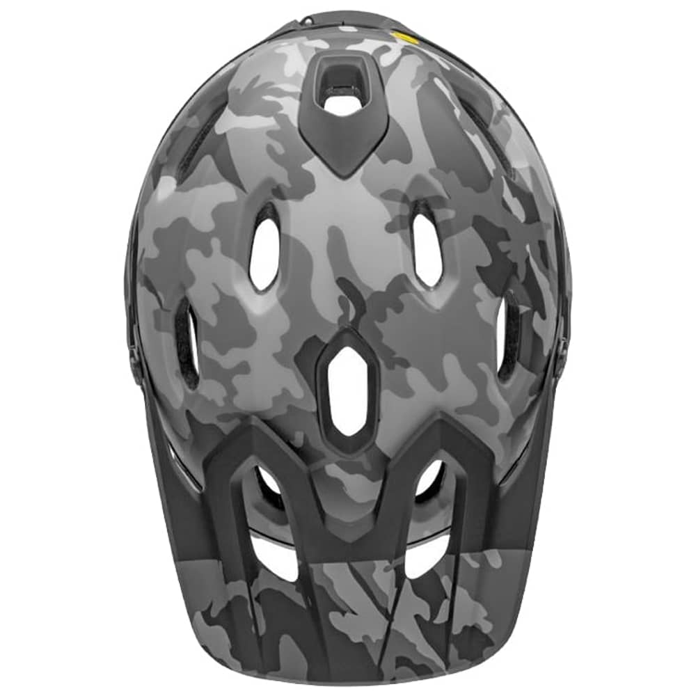 Bell Super DH Spherical Helmet in Matte/Gloss Black Camo - Image 5 of 7