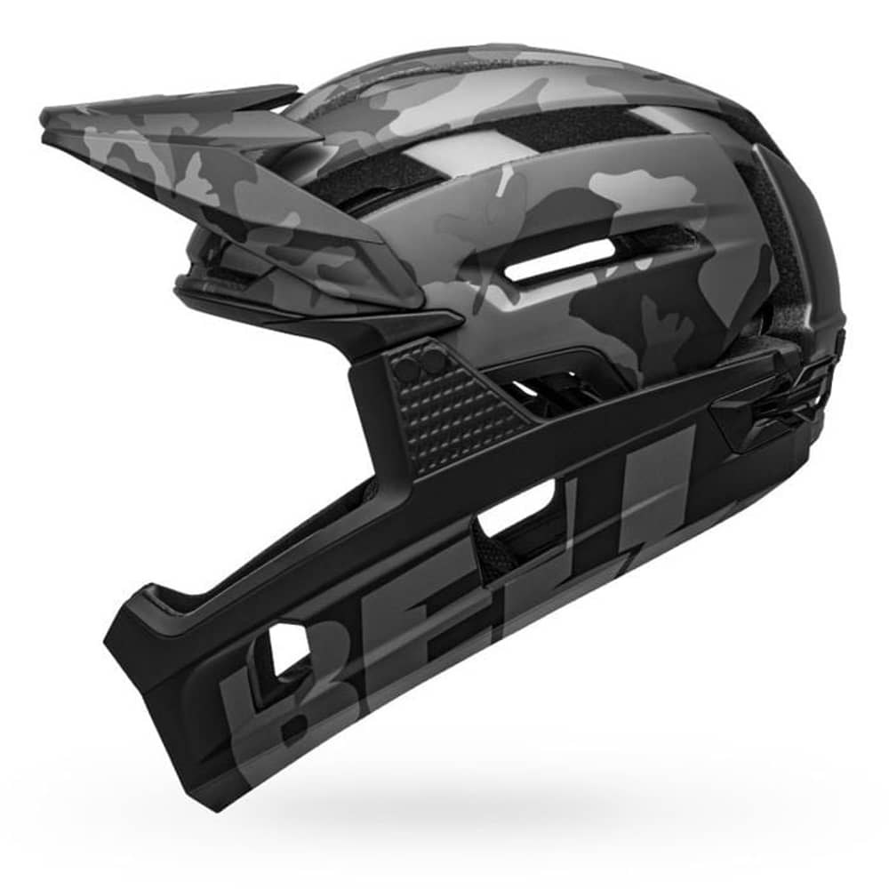Bell Super Air R Spherical Helmet in Matte/Gloss Black Camo - Image 4 of 8