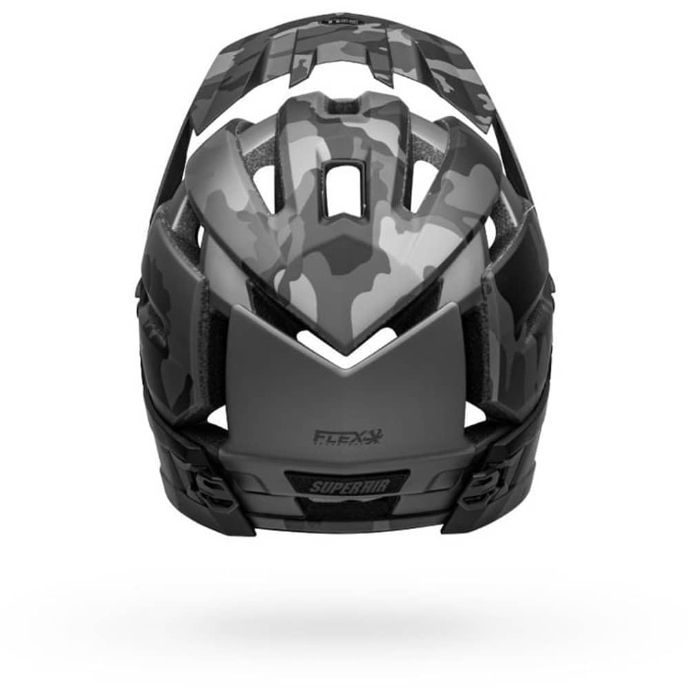 Bell Super Air R Spherical Helmet in Matte/Gloss Black Camo - Image 5 of 8