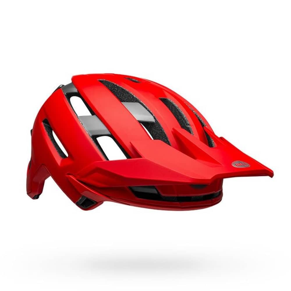 Bell Super Air R Spherical Helmet in Matte/Gloss Red/Gray - Image 8 of 8
