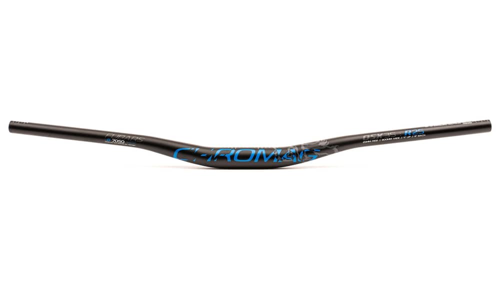 Chromag | Fubars Osx 35 Handlebars: 35Mm Black, Blue | Aluminum