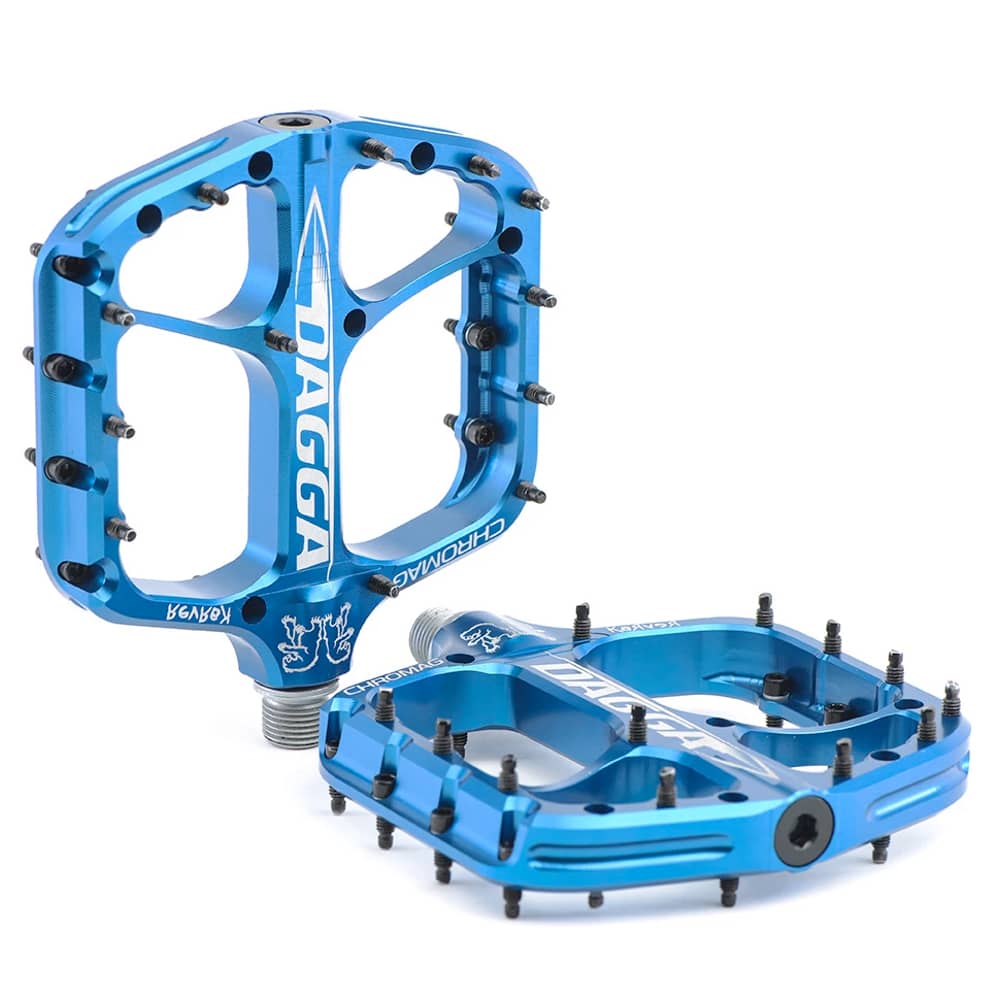 Chromag | Chris Kovarik Dagga Flat Pedals Blue | Aluminum