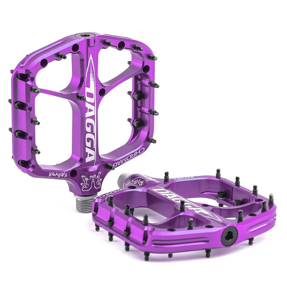 Chromag Chris Kovarik Dagga Flat Pedals in Purple - Image 1 of 1