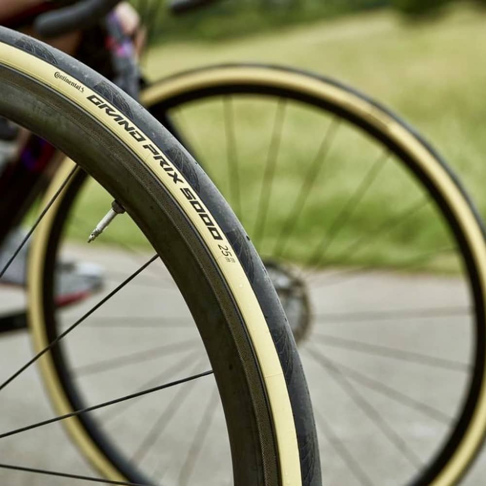 Continental Grand Prix 5000 Road Tire in Cream - Image 4 of 4