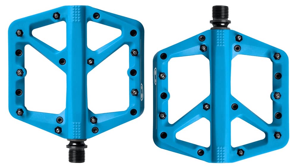 Crank Brothers Stamp 1 Gen 1 Flat Pedals in Blue - Image 1 of 1