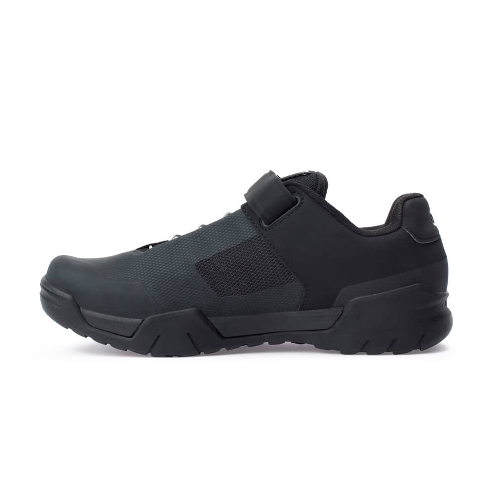 Crank Bros Mallet E Speedlace Clip Shoe in Black/Silver - Image 2 of 7