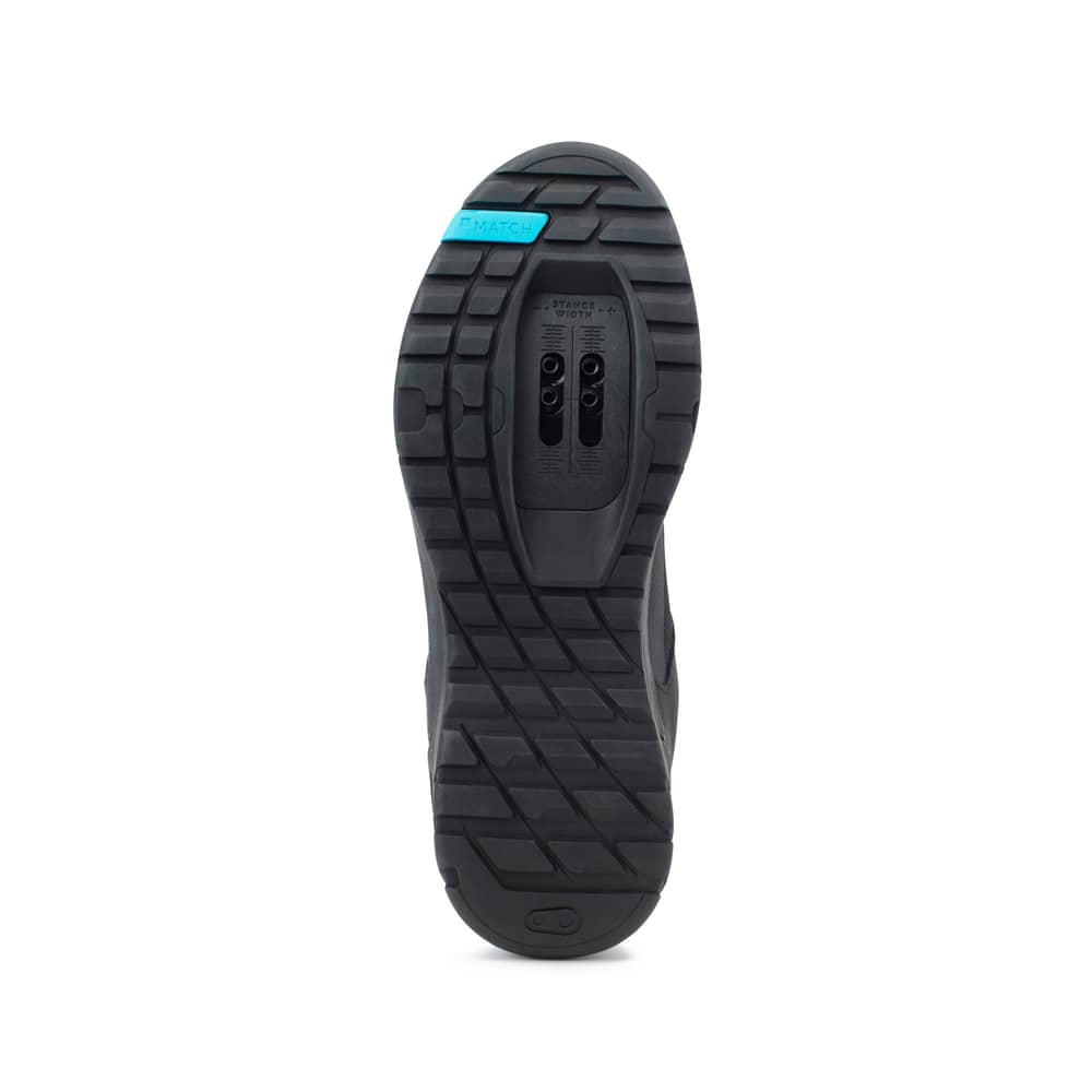 Crank Bros Mallet E Speedlace Clip Shoe in Black/Silver - Image 4 of 7