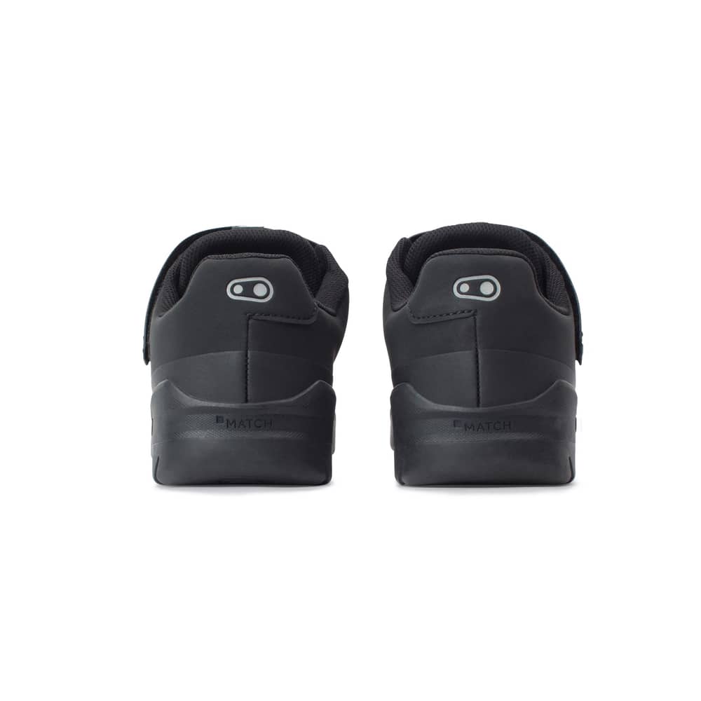Crank Bros Mallet E Speedlace Clip Shoe in Black/Silver - Image 5 of 7