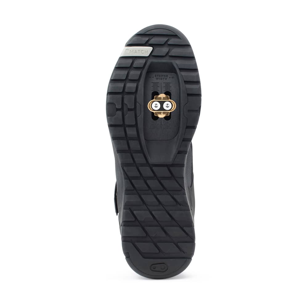 Crank Bros Mallet E Speedlace Clip Shoe in Black/Silver - Image 7 of 7