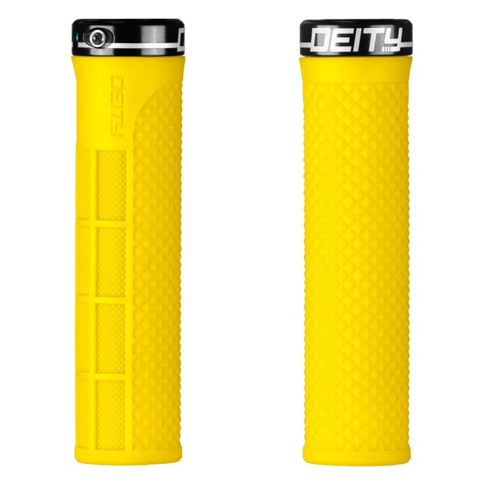 Deity Lockjaw Grips in Yellow - Image 1 of 1