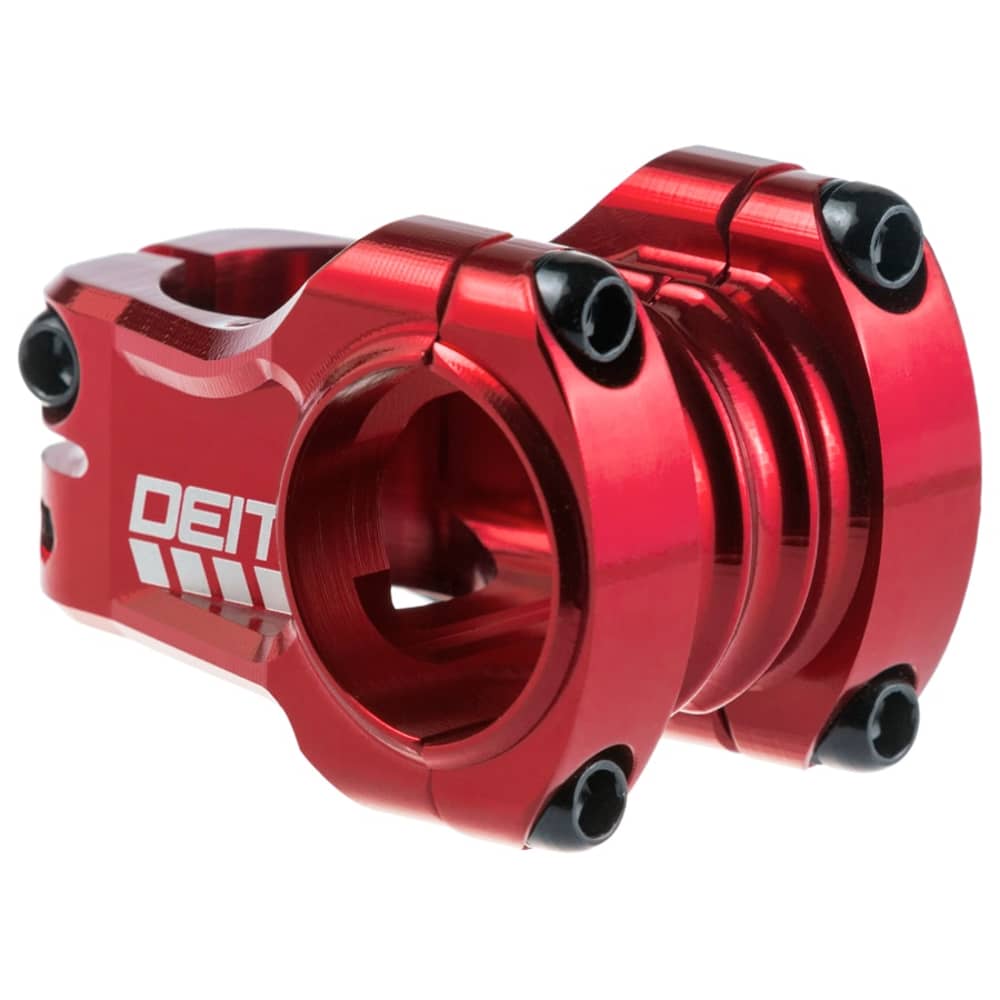 Deity | Copperhead Stem - 35Mm X 35Mm | Red | 35Mm X 35Mm, 0 Degree | Aluminum