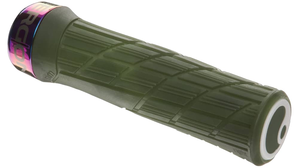 Ergon GD1 Evo Slim Factory Frozen Grips in Moss/Oil Slick - Image 1 of 2