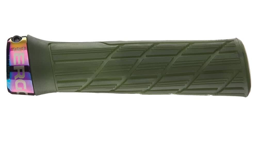 Ergon GD1 Evo Slim Factory Frozen Grips in Moss/Oil Slick - Image 2 of 2
