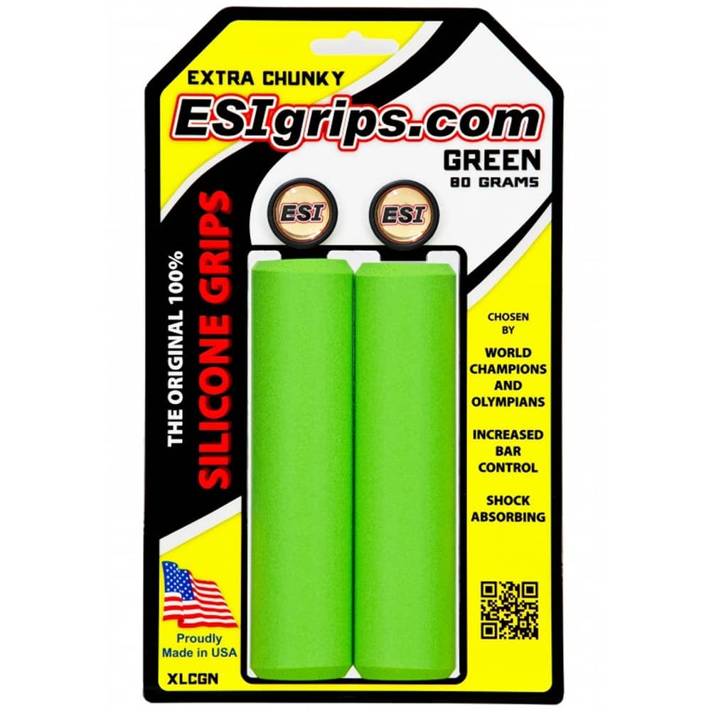 ESI Extra Chunky 34mm Grips in Green - Image 1 of 1