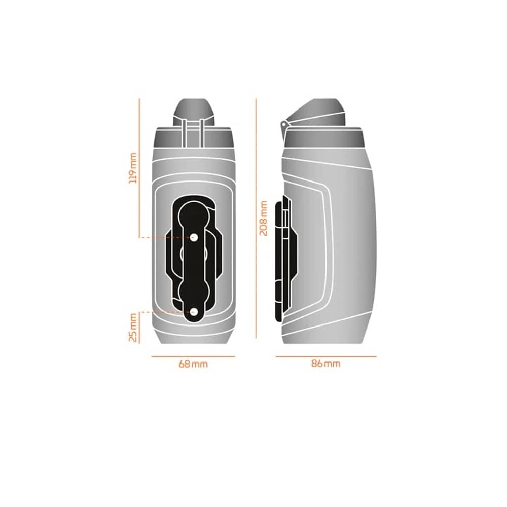 Fidlock Twist Bottle 590 Set in Clear - Image 2 of 5