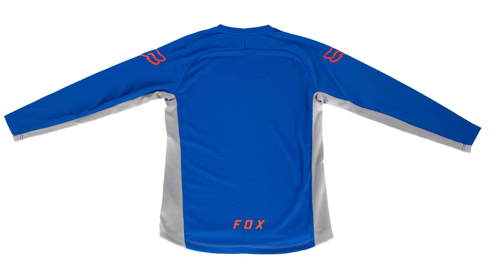 FOX DEFEND LONG SLEEVE YOUTH JERSEY in Steel Grey - Image 2 of 2